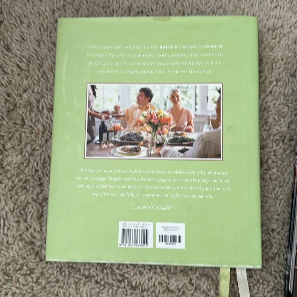Williams Sonoma Cookbooks “on the grill” & “Bride & Groom Entertaining”